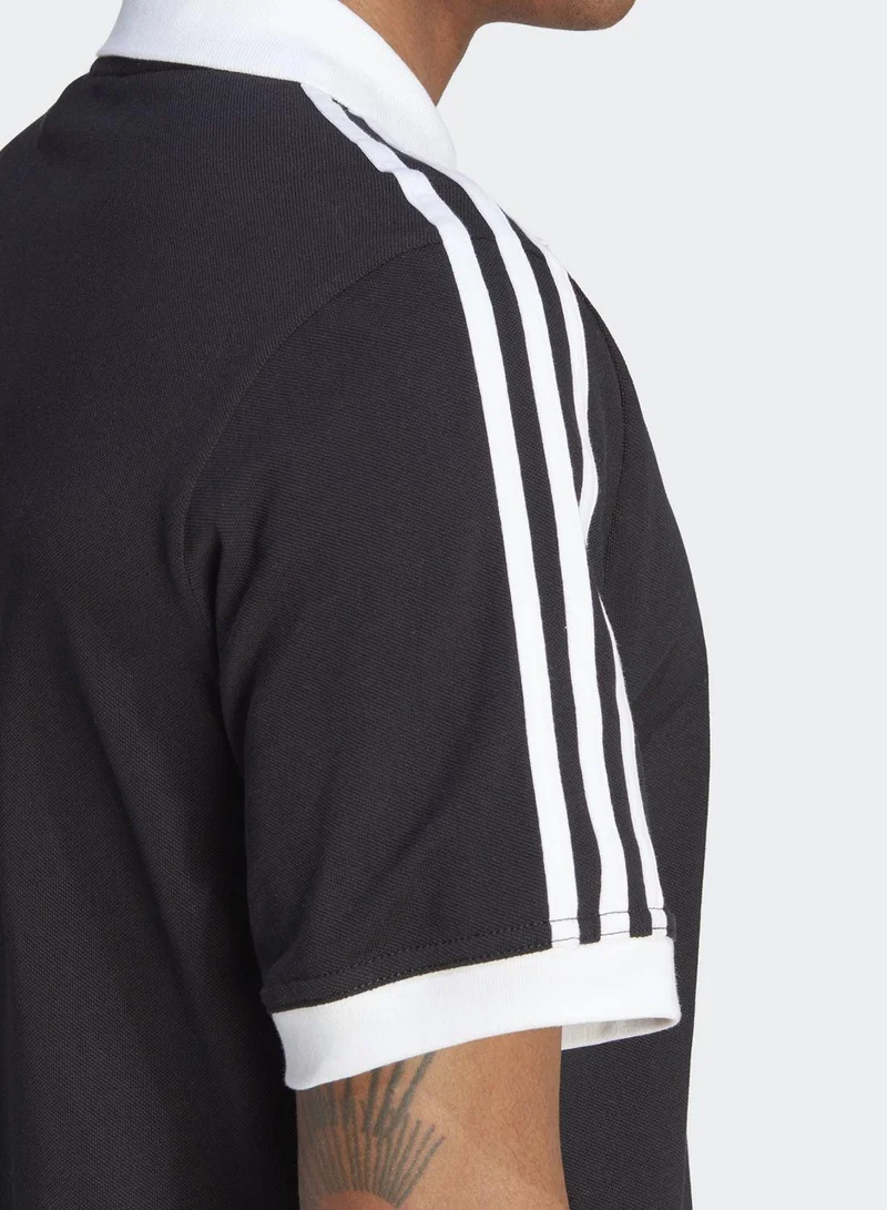 Adidas 3-STRIPE POLO Black Originals Men POLO SHIRTS