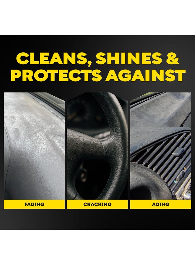 ميجوايرز سوبريم شاين بروتيكتنت G4016 – رذاذ حماية ولمعان عالي للفينيل والبلاستيك والمطاط 473 مل - Image 5