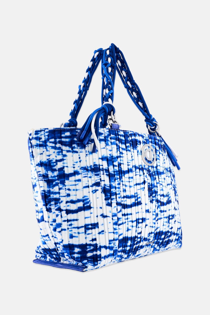 DESIGUAL حقيبة توت بشعار العلامة التجارية للنساء، متعددة الألوان - Image 3