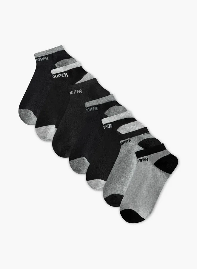 Lee Cooper Printed Ankle Length Socks - Set of 7