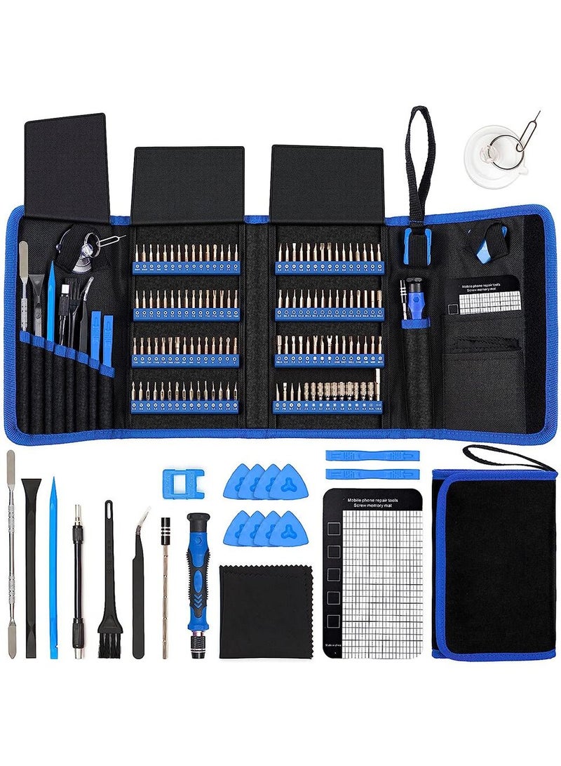 Screwdriver Sets 142-Piece Electronics Precision Screwdriver with 120 Bits Magnetic Repair Tool Kit - Image 1