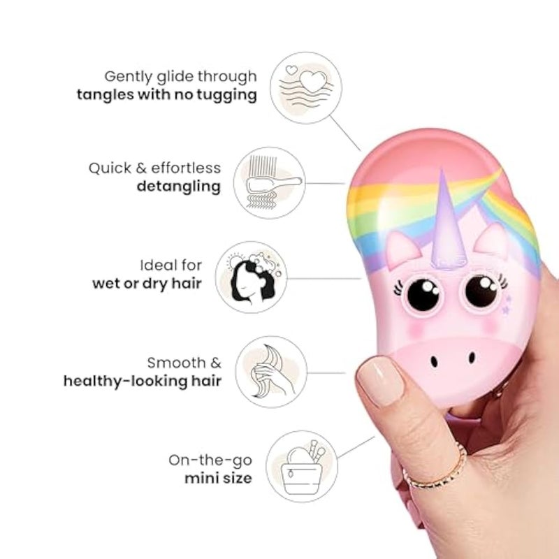 Tangle Teezer Girl's Unicorn Print Detangling Hair Brush (Multicolor) - Image 5