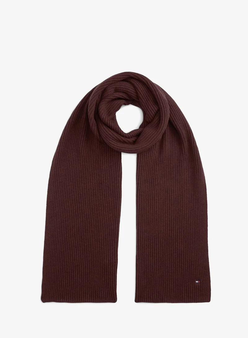 Tommy Hilfiger Hilfiger Flag Scarf With Cashmere