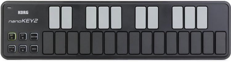 Korg nanoKEY2 25-Key USB MIDI Controller - Black - Image 3