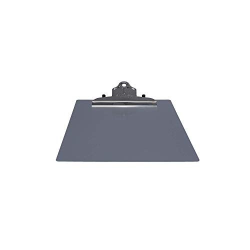 Saunders Recycled Aluminum Clipboard with High-Capacity Clip, 1" Clip Capacity, Holds 8.5 x 14 Sheets, Silver - Image 4