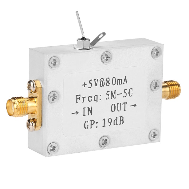 5M-5GHz Wideband  RF Signal Amplifier Gain 19dB@2G Broadband Amplification - Image 5