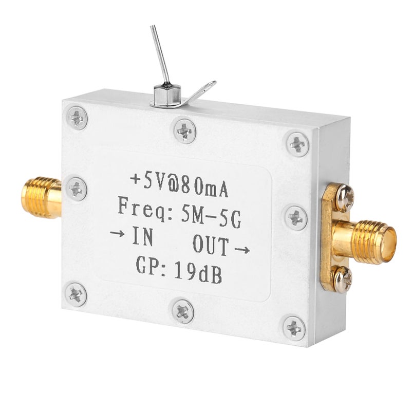 5M-5GHz Wideband  RF Signal Amplifier Gain 19dB@2G Broadband Amplification - Image 3