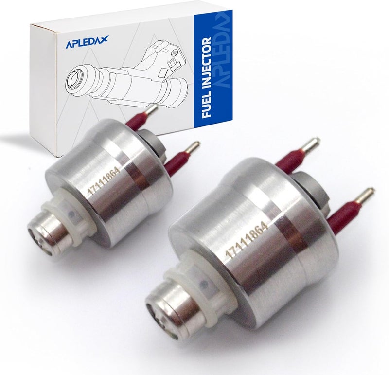 APLEDAX Fuel Injectors for Chevy Blazer, Caprice, Tahoe, GMC Jimmy, Yukon, Buick Roadmaster, Cadillac Brougham, Isuzu NPR, Oldsmobile Custom Cruiser V8 5.7L - 2 Pack - Image 1