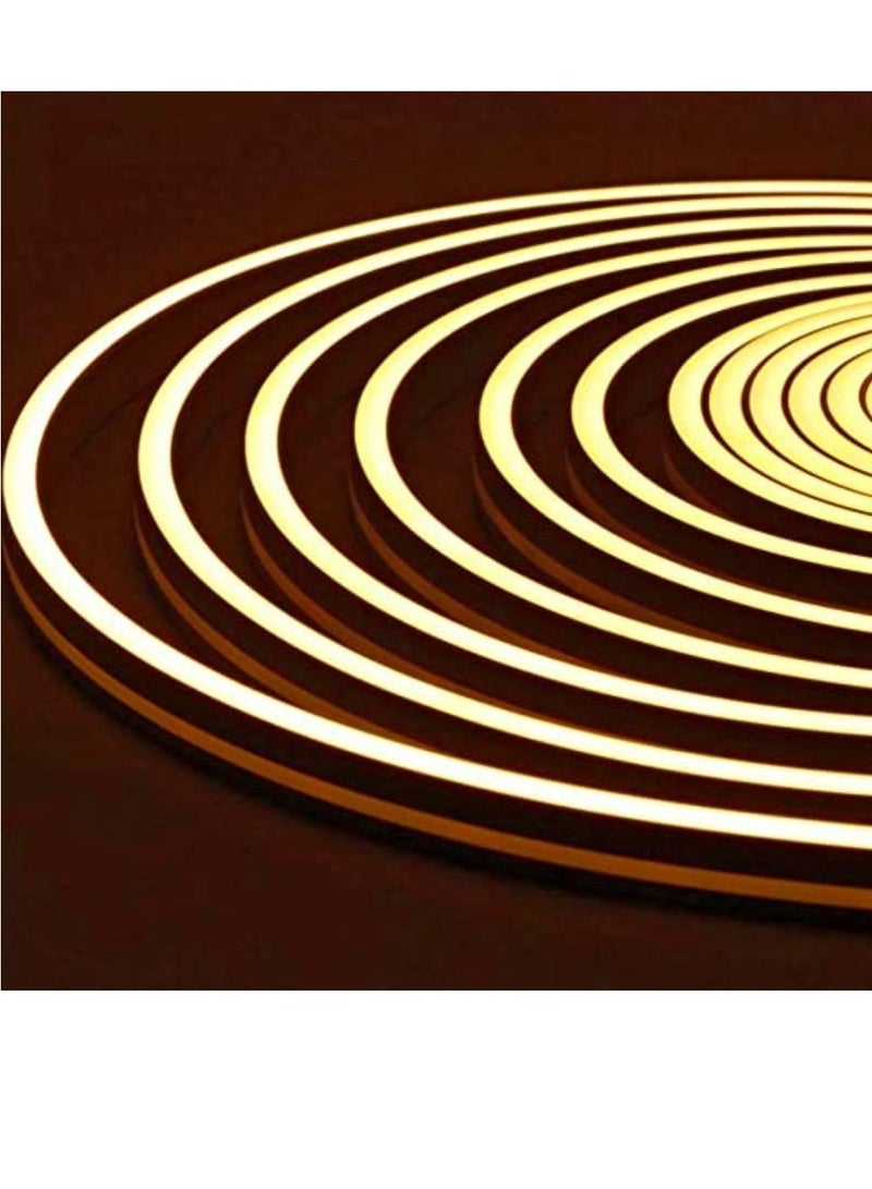 Premium Quality LED Neon Strip Light Waterproof AC220V 2835 SMD For Home Lighting Kitchen Bed Outdoor Flexible Decoration Warm White - Image 2