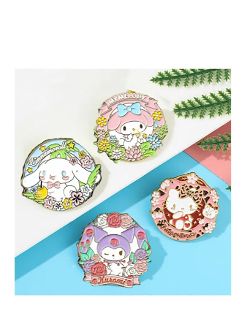 4pcs Sanrio Style Clothing Brooch Badges - pzsku/Z71F8E03D09D37107FA7AZ/45/_/1732614766/878bad26-13d2-4d09-b5db-4767a42e4772