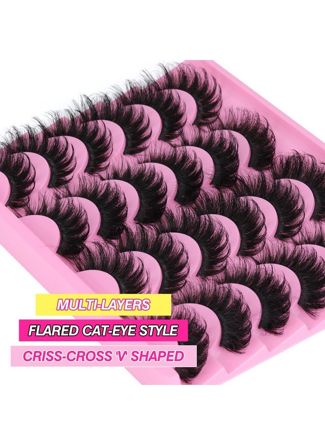 Luffy Russian Strip Mink Lashes 18Mm D Curl 12 Pairs Wispy Fake Eyelashes Natural Extension Fox Eye Lashes Pack By Yawamica - pzsku/Z71F8F0A0B34890E75E1AZ/45/_/1734437655/93c40c48-eb53-47d4-8830-58a78d7a3208