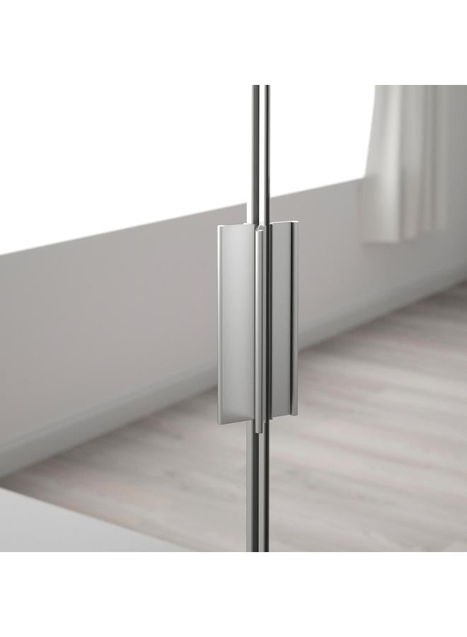 زبون باب مرآة، زجاج مرآة، 60×180 سم - Image 2