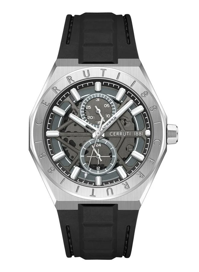 Cerruti 1881 Gents Stainless Steel Gun Dial Watch