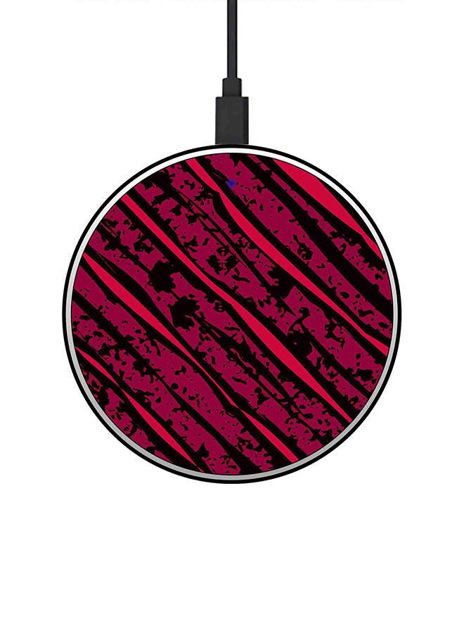 NIBEMINENT 15W Ultra Slim Fast Wireless Charger Multicolour