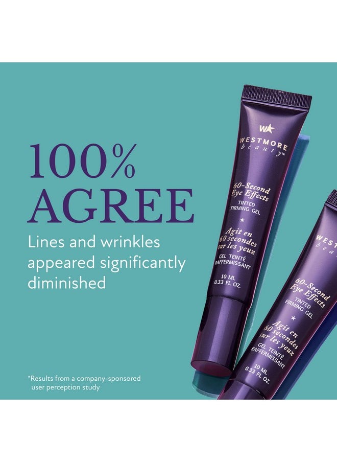 Westmore Beauty - Westmore Beauty 60 Second Eye Effects - Eye Serum - Under Eye Cream - Instant Eye Tightening Serum & Instant Eye Bag Remover Puffiness - Instant Face Lift Cream - Firming Serum 0.33 fl oz / 10 mL - Image 1