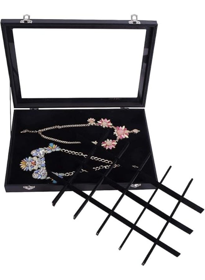 بادوم صينية عرض مجوهرات قابلة للإزالة - Image 2