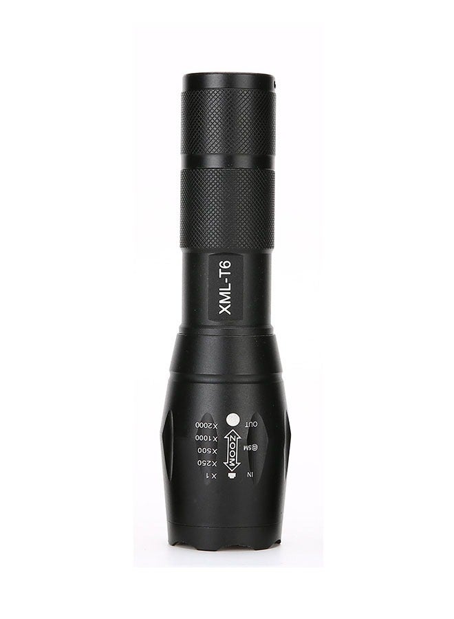 general LED Flashlights - Mini Camping Flashlights with 5 Modes, Zoomable Beam - Powerful and Bright for Outdoor Use, With Battery + Charger - Image 1