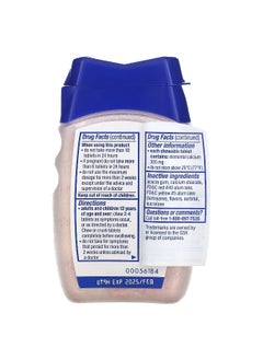 TUMS Tums, Extra Strength Antacid, Melon Berry, 750 mg, 80 Chewable Tablets  - Image 3