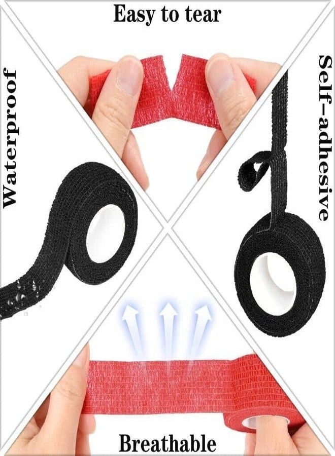 AGAM MuscleFix Breathable Self Adhesive Wrap, Athletic, Non Woven Cohesive Bandage - for Sports, First Aid Medical, Wrist, Swelling (2.5 cm X 4.5 mtr- Pack of 12) (Multicolour) - Image 3