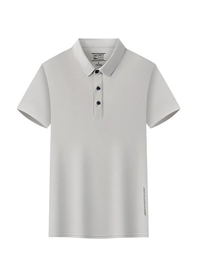 Fashion Polo Shirt Quick Dry Breathable Workwear Summer Culture Shirt Men's Fashion Clothing  - Image 1