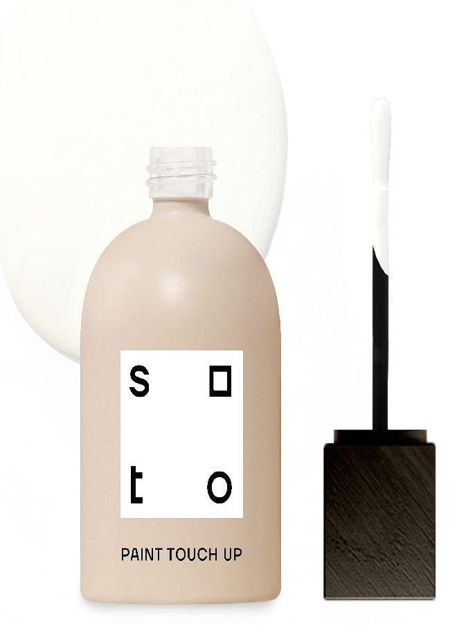 SOTO soto White Paint Touch Up, Multi-Surface, Matte Finish (No. 06 Gesso White) - 1.5 Ounces/45 Milliliters of Scratch Repair for Furniture, Walls, Cabinets, Trim, Doors, Indoor/Outdoor  - Image 4