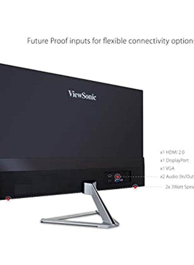 ViewSonic VX2776-SH 27 inch IPS LED Full HD Monitor With 75Hz Black - Image 4