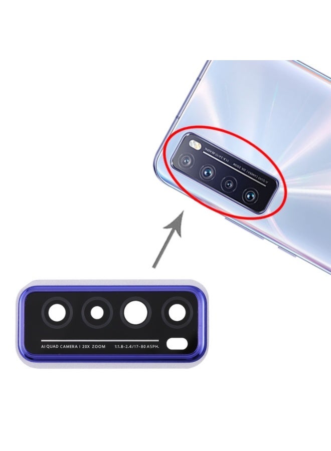 إيروريكس غطاء عدسة الكاميرا لهاتف هواوي نوفا 7 5G، أرجواني - Image 1