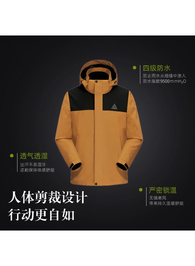 VVC In-1 Windproof Waterproof Jacket For Men & Women - Autumn Outdoor Hiking Coat, Couple's Windbreaker, Camping & Travel Jacket - Image 4