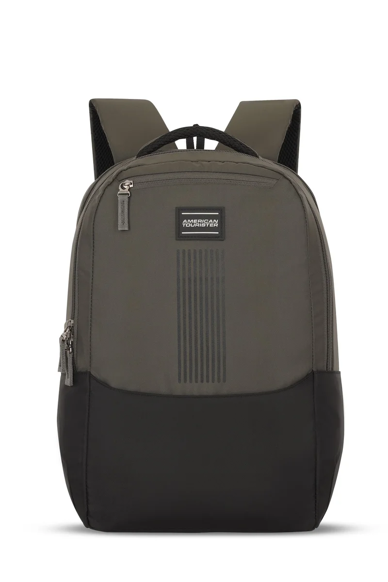 امريكان توريستر حقيبة ظهر بونص كومبو - أسود - بيج - برتقالي - ضمان عالمي لمدة عام