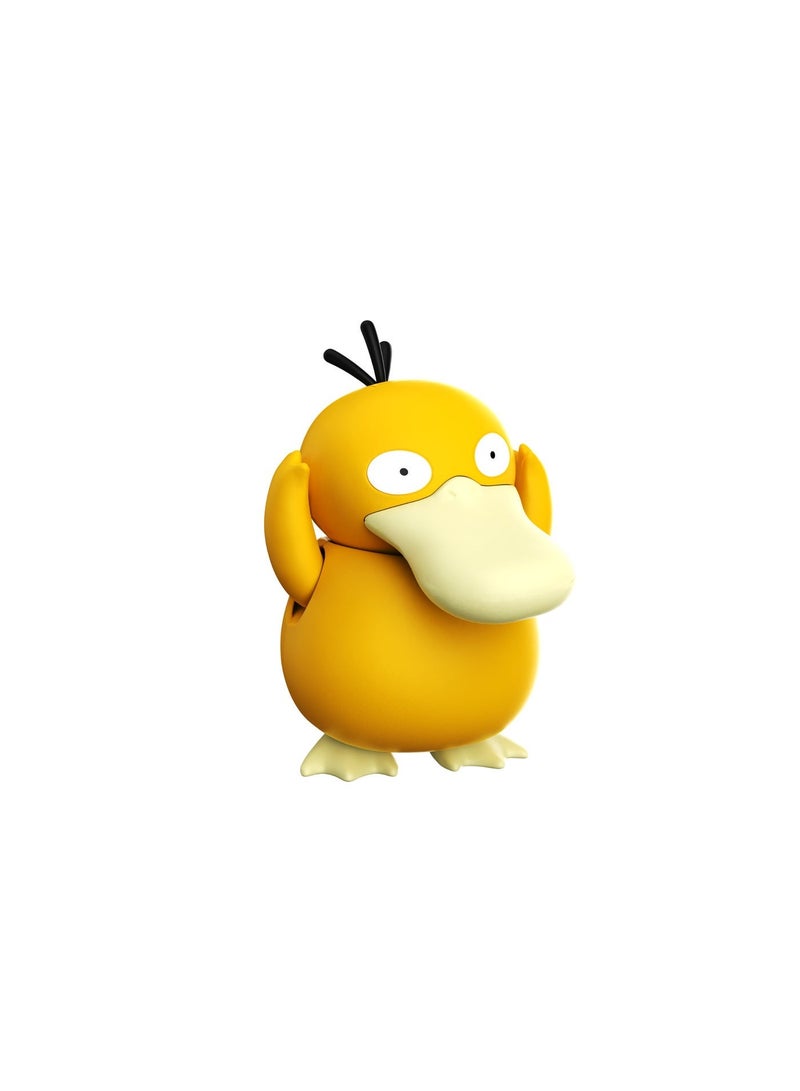 يا شباب BLOKEES Pokémon Classic Edition S Psyduck 74005 Model Kit | Buildable Mini Figure | Poseable Joints + Display Stand | ABS | Collectible Gift - Image 1