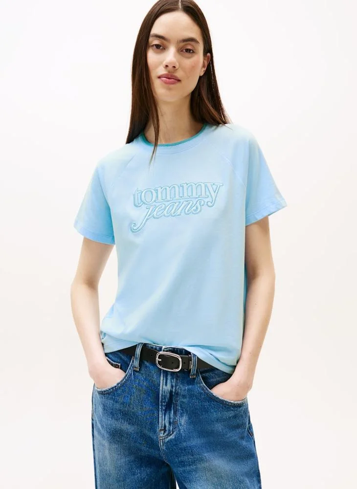 TOMMY JEANS Graphic Crew Neck T-Shirt