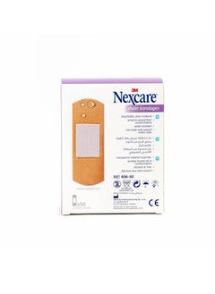 Nexcare ضمادات شفافة من 3M مقاس 72×25 مم - 50 قطعة  - Image 2