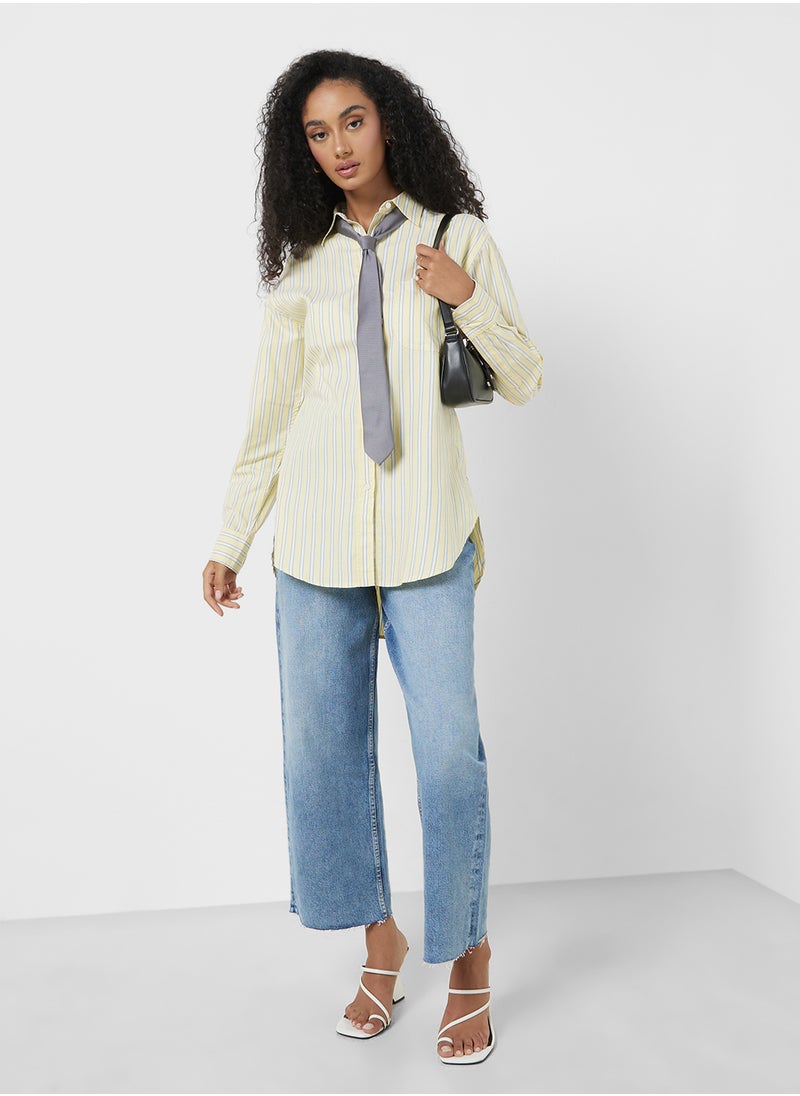BOSS Striped Button Down Shirt  - Image 4