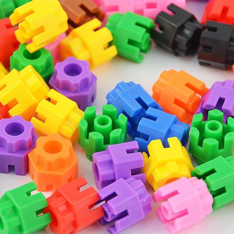 Children's Large Particle Building Blocks Set - Image 1