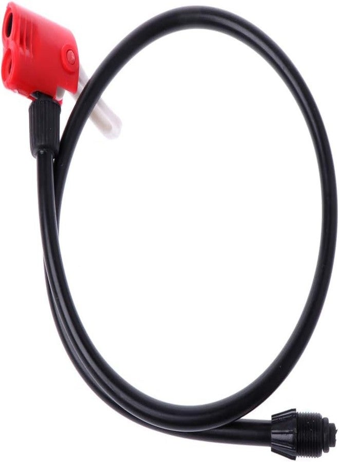 Sluswallow Black and Red 67cm Bike Bicycle Handy Portable Air Pump Tire Inflator Replacement Hose Accessories, Indoor Bike Storage, Car Racks, Transportation and Storage - Image 1