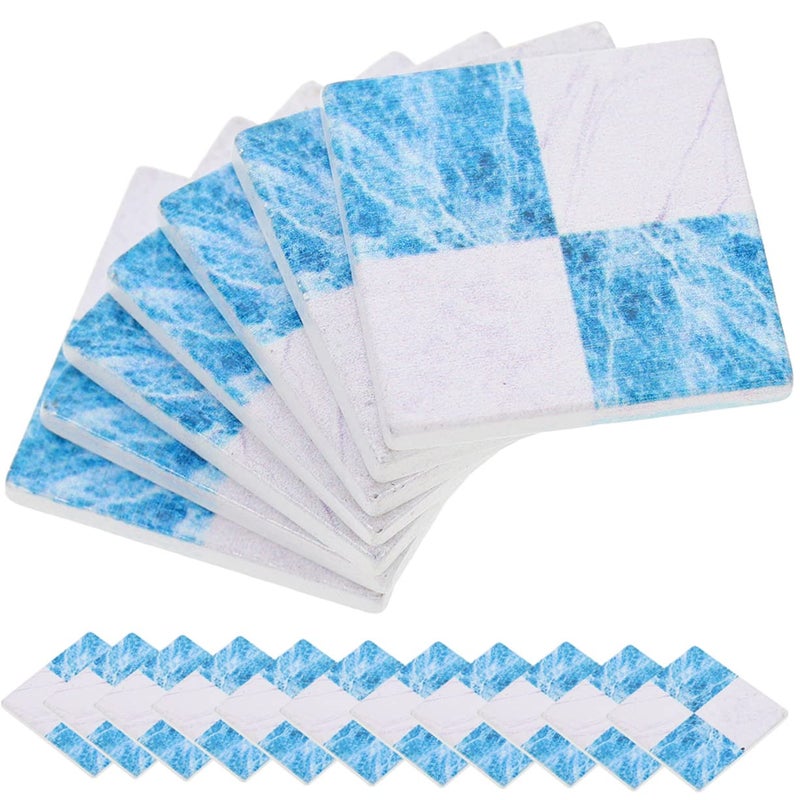 27 Pcs Miniature Tiles Dollhouse Decor Realistic Floorboards for Living Room Bedroom - Image 2