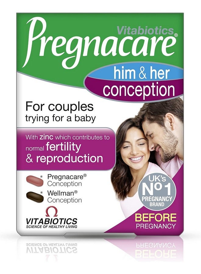 بريجناكير أقراص التغذية الخاصة بـ Him & Her Conception، 60 قرصًا - Image 1