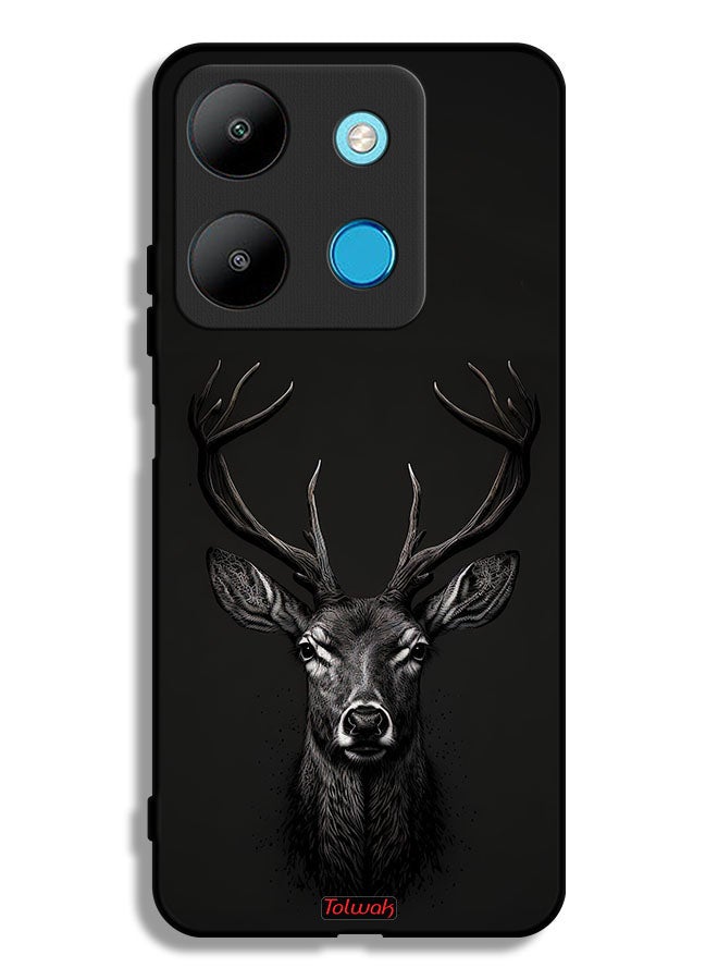 Tolwak Infinix Smart 7 Protective Case Cover Deer Digital Art - Image 1