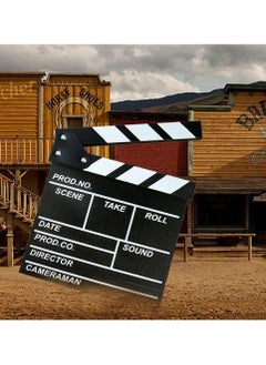 Generic Director Video Scene Clapperboard TV Movie Clapper Board Film Slate Cut Prop L Size 30*27CM  - Image 2