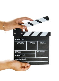 Generic Director Video Scene Clapperboard TV Movie Clapper Board Film Slate Cut Prop L Size 30*27CM  - Image 1