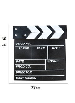 Generic Director Video Scene Clapperboard TV Movie Clapper Board Film Slate Cut Prop L Size 30*27CM  - Image 4