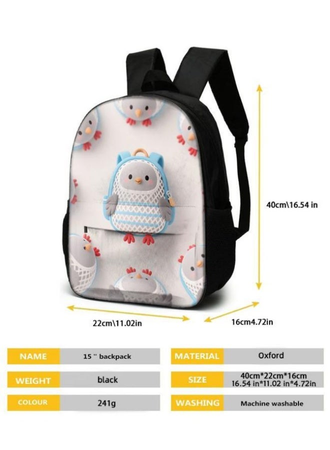Bright Li Fire A good helper for cute travel! Exclusive cartoon bags for children and teenagers, three-piece set, light and comfortable (available for students, children, friends on outings, mountain climbing, going to school, etc.) - 69  - Image 5