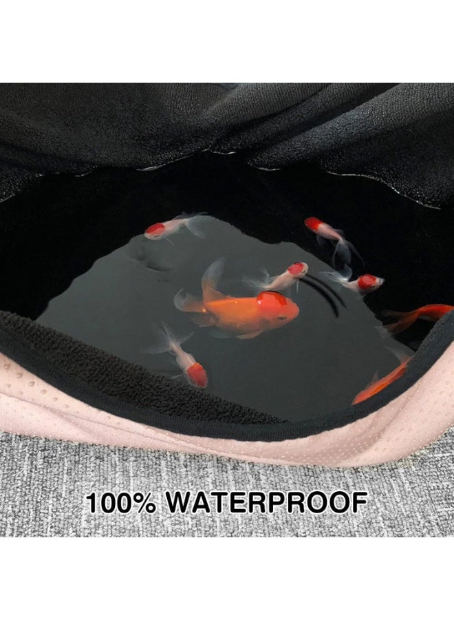 1 pcs Cloth Towel Front Bucket Seat Cover Black for Cars SUV Trucks Machine washable - Waterproof - Image 5