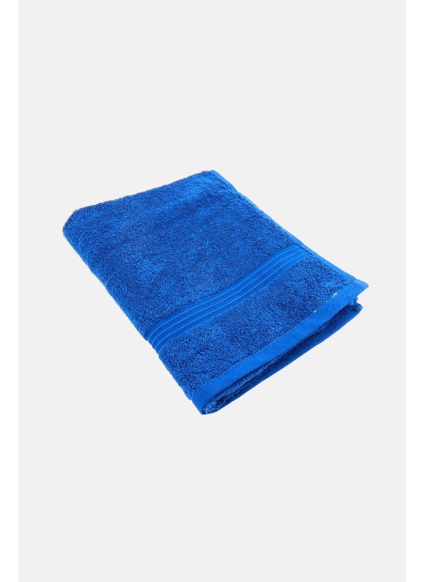 Cotton home - Textured Hand Towel, Blue - Image 1