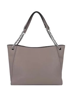 The Tory Burch Britten tote, made of cowhide, features a simple yet fashionable design. With a large capacity, it's perfect for commuters and can be carried as either a handbag or a shoulder bag.
