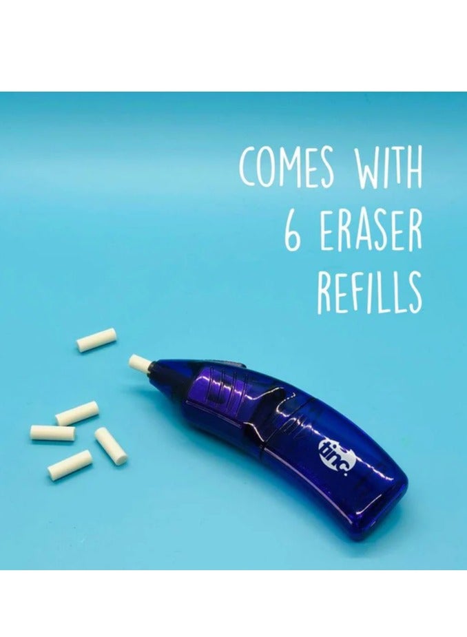Tinc Blue Correction Eraser Retractable Design - Image 4