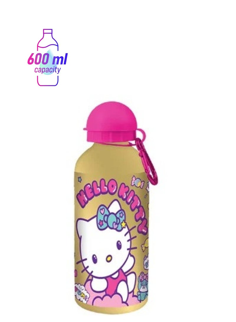 هالو كيتي زمزمية الومنيوم 600 مل
