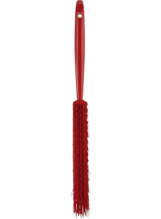 Vikan 45894 Bench Cleaning Brush, Polypropylene/Polyester Medium Bristle Dustpan Brush & Sweeper, 14 Inch, Red - Image 5