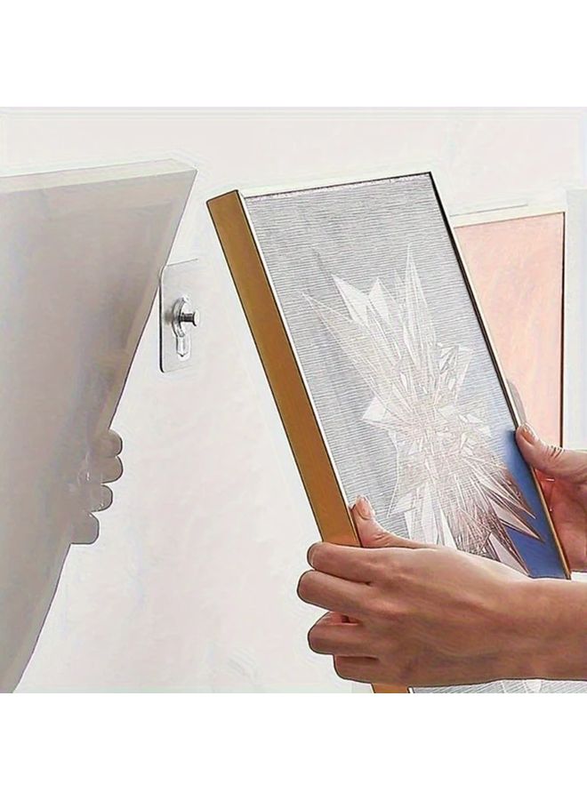 12pcs Transparent Adhesive Wall Hooks No Drill Waterproof Heavy Duty Damage Free Removal - Image 3