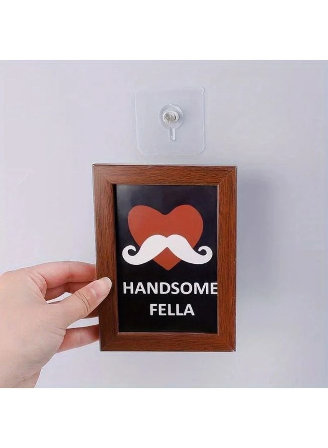 12pcs Transparent Adhesive Wall Hooks No Drill Waterproof Heavy Duty Damage Free Removal - Image 5